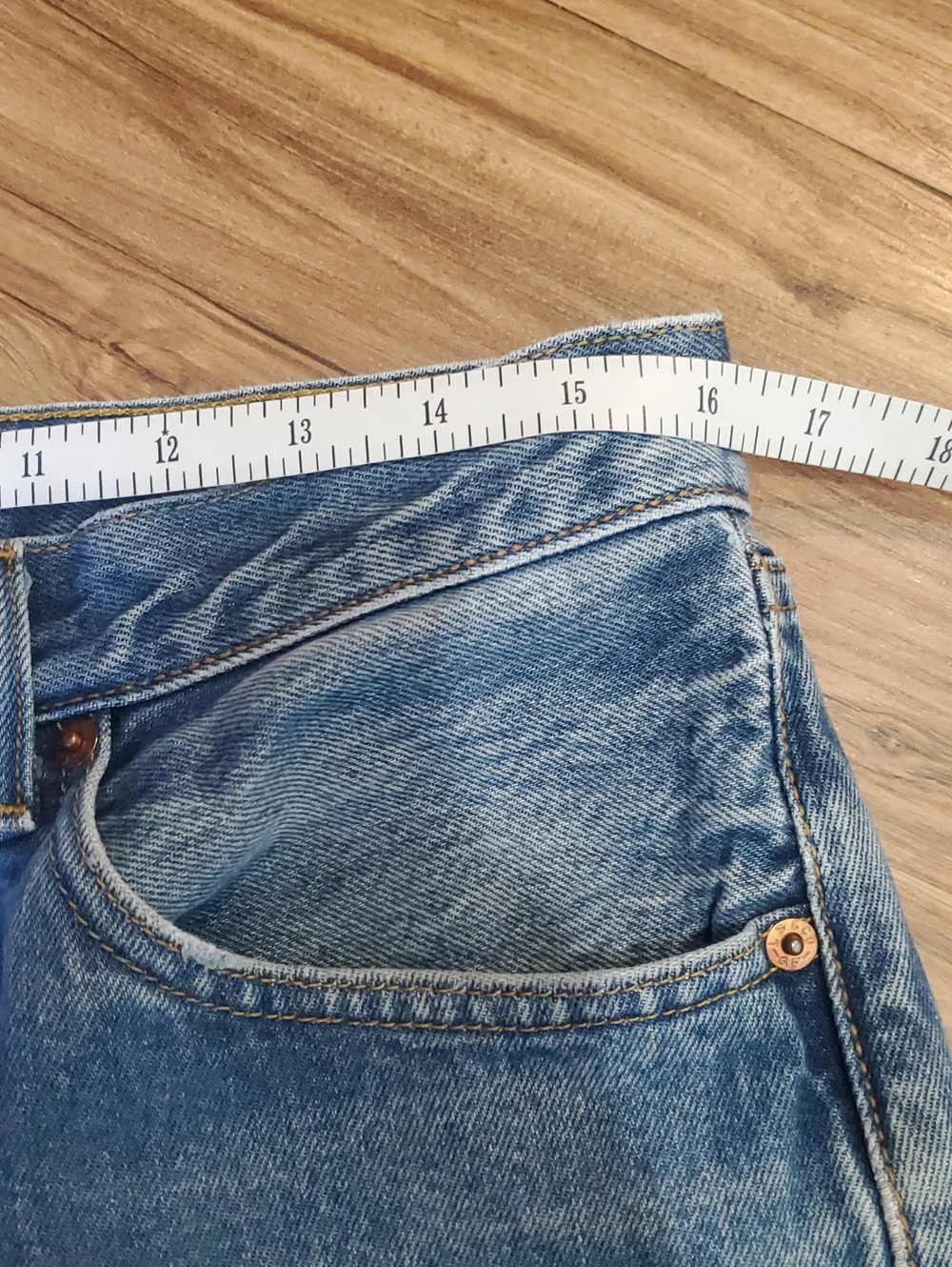 Levi's Men's Straight Light Blue Denim Jeans